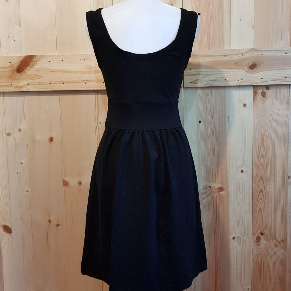 Diane von Furstenberg Black Cezanne Dress Sz 8 - Picture 4 of 6